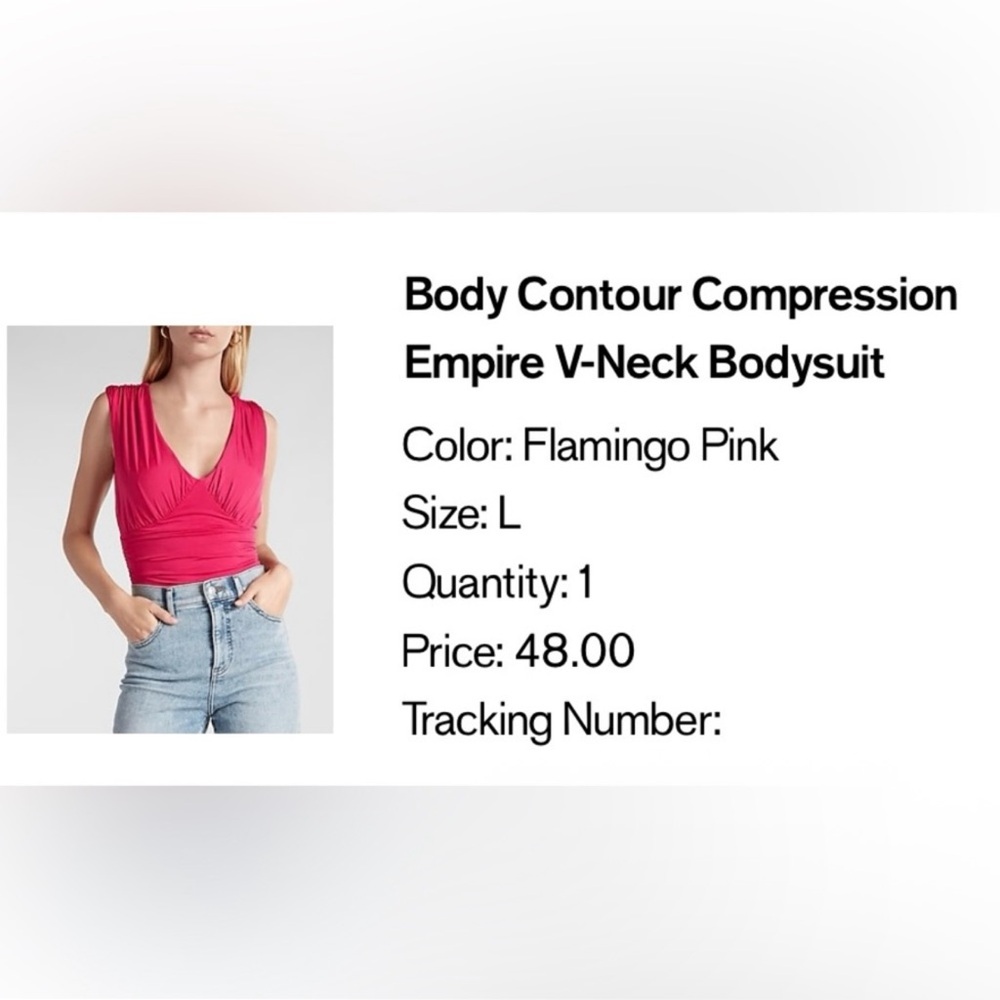 Body Contour Compression
Empire V-Neck Bodysuit